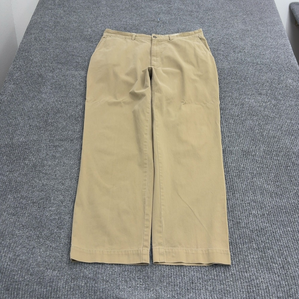 Vintage Polo Ralph Lauren Pants Mens 36x30 Tan Cotton Classic Chino Preppy Style